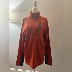 The North Face Rust Orange Pullover